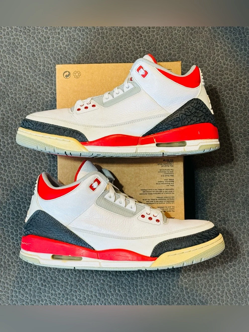 Jordan 3 Retro ‘Fire Red’ 2013 (Sz 11.5M)